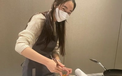 서효림, '요리 고수' 시모 김수미 따라잡을 솜씨로 한상차림 "배부른 하루" [TEN★]