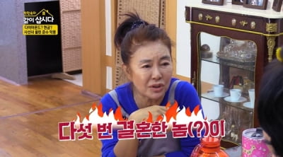 [종합] 김청 "다섯 번 결혼한 전 남편, 결혼반지도 뺐다 꼈다 해" 눈물 ('같이 삽시다')