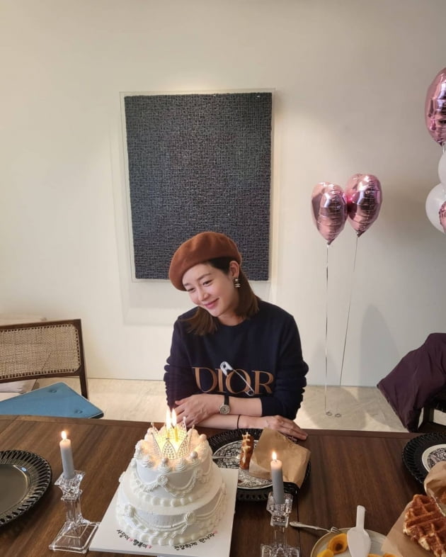 '안성현♥' 성유리, 뱃속 쌍둥이 딸 위한 서프라이즈 파티에 "고마워요" [TEN★]
