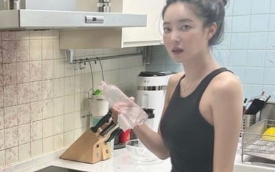 김윤지 "사고뭉치"…부엌 엉망 되도 ♥최우성 눈엔 귀엽기만 할 걸? [TEN★]