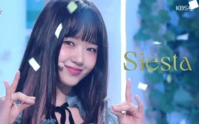 '컴백' 위키미키, '시에스타' 무대 최초 공개 ('뮤직뱅크')
