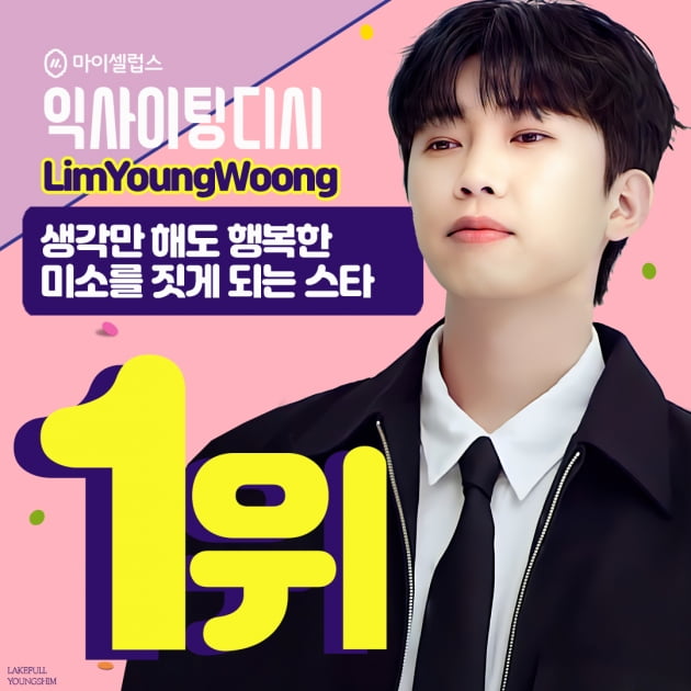 임영웅, '생각만 해도 행복한 미소를 짓게 되는 스타' 1위 선정