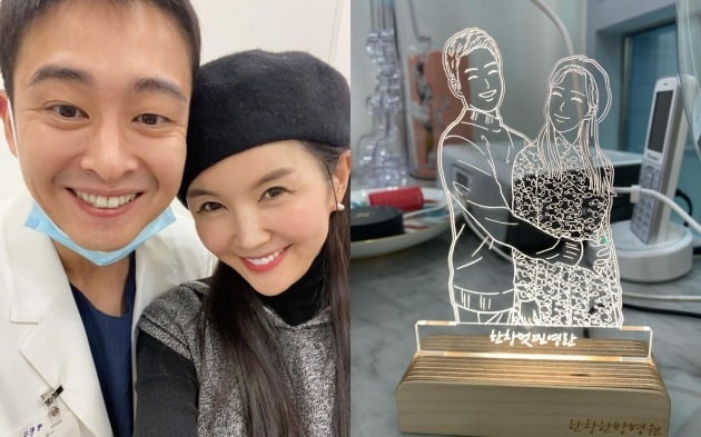 장영란♥한창, 무드등에서도 꼭 붙어있는 잉꼬부부 "너무 이쁘다" [TEN★]