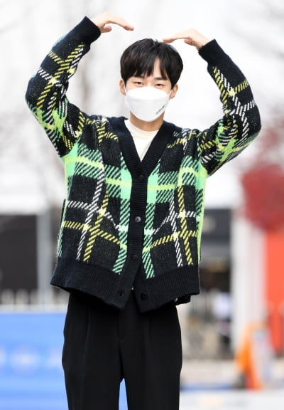 [TEN 포토] 무진성 '예매율 1위 감사합니다'