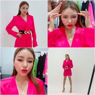 '44kg' 송가인, 볼살 실종→가녀린 각선미…'요정미 넘치네' [TEN★]