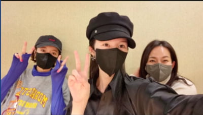 '태국댁' 신주아, 황정음X전혜빈과 '여배우 모임' 하나 [TEN★]