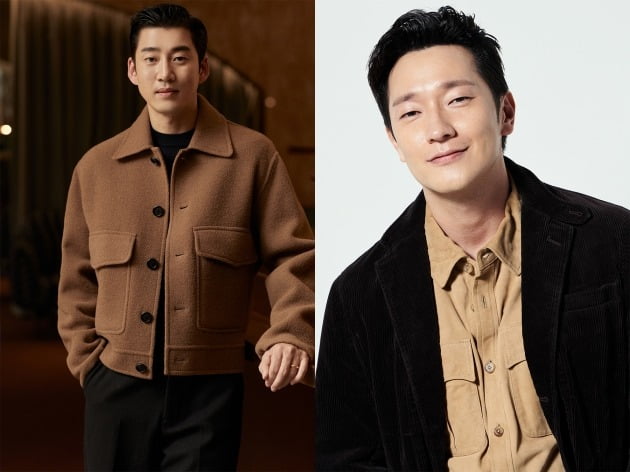 배우 윤계상(왼쪽)과 손석구. / 사진제공=에이비오엔터테인먼트, CJ ENM