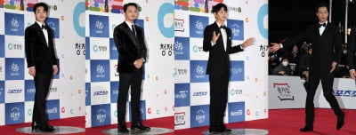 [TEN 포토] 레드카펫을 밝힌 남신들의 4人4色