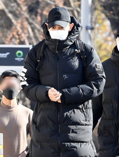 [TEN 포토] 엑소 찬열 '마스크를 해도 잘생김'