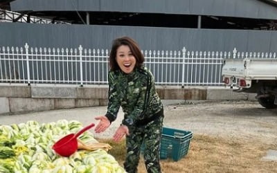 '32kg 감량' 홍지민, 시골 김장 클래스에 깜짝...이걸 언제 다해?[TEN★]