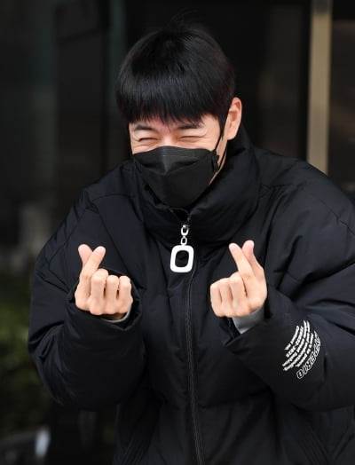 [TEN 포토] 손호영 '빵터져도 귀여움'
