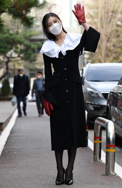 [TEN 포토] 스테파니 '해맑은 인사'