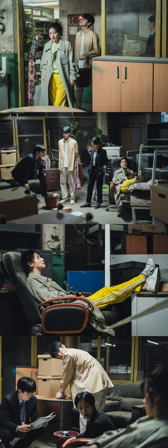이영애X곽선영X백성철X조현철, 환상의 팀플레이 시작 ('구경이')