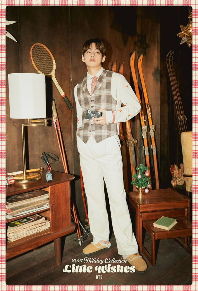방탄소년단 뷔, 추운 겨울 따뜻한 선물같은 남자.."브라운 태형은 필승"