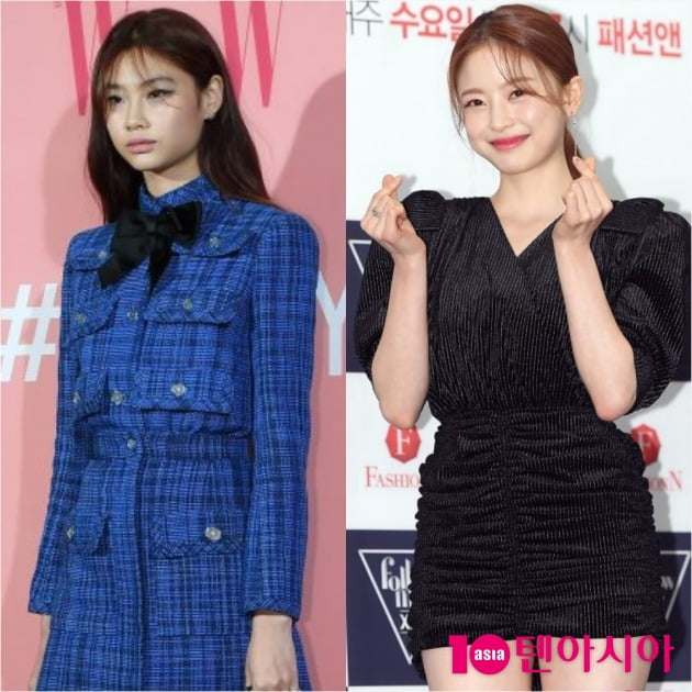 모델 겸 배우 정호연(왼쪽), 방송인 임보라./사진=텐아시아DB