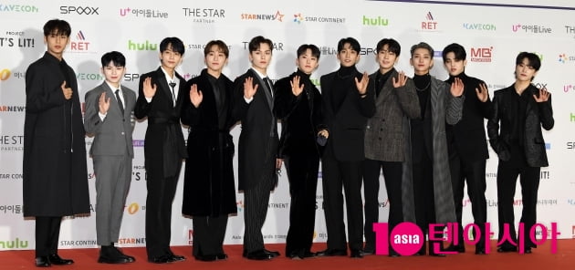 [TEN 포토] 세븐틴 '화려한 비주얼'