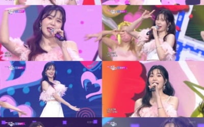 강승연, '삐용삐용'으로 '뮤직뱅크' 접수