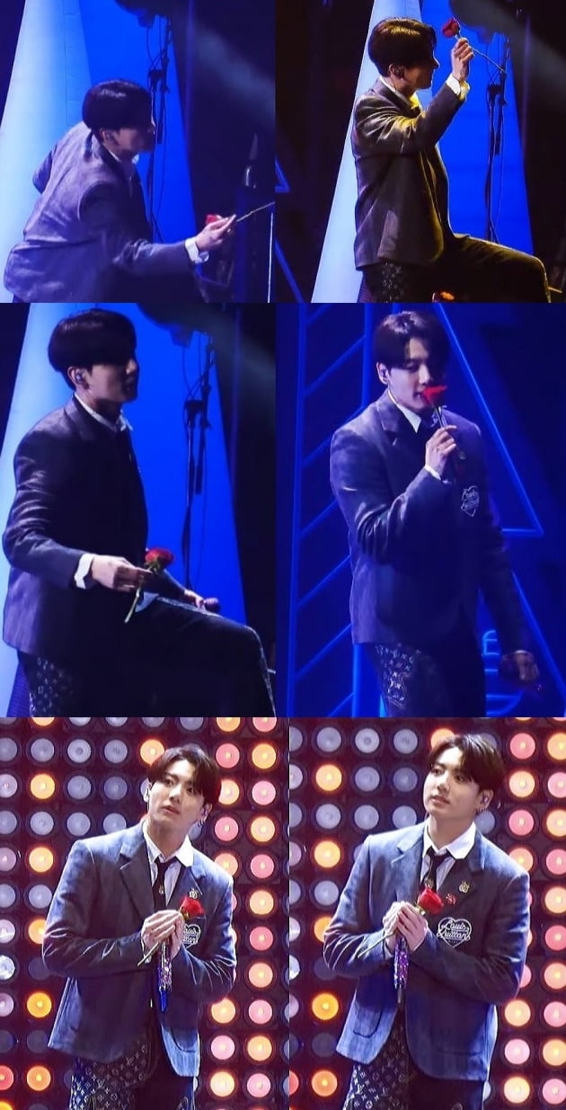 '해외 매체' 방탄소년단 정국 美징글볼 '하이라이트'→천사 보컬+놀라운 비주얼