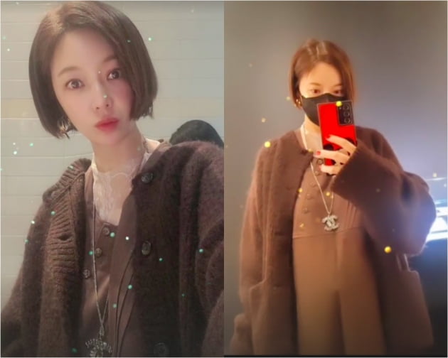 '둘째 임신中' 황정음, C사 명품 목걸이 하고 화려한 외출 [TEN★]