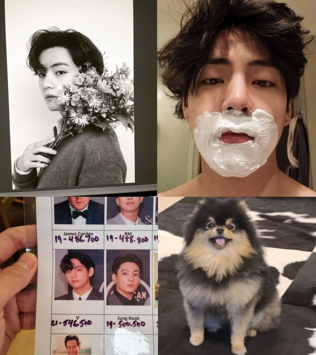 뷔 인스타그램