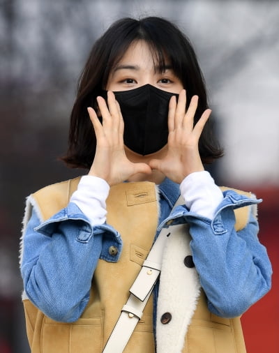 [TEN 포토] 박하선 '반가워요'