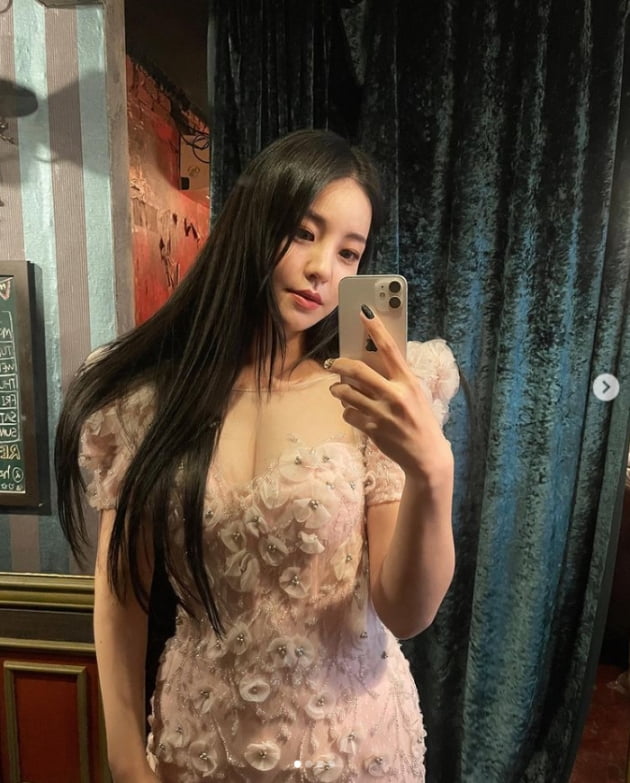 브브걸 유정, 동화 속 공주변신...감출 수 없는 볼륨감[TEN★]