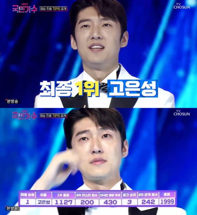 사진=TV CHOSUN '국민가수' 방송 화면.