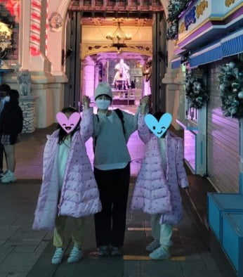 한유라가 공개한 쌍둥이 딸/ 사진=인스타그램 캡처