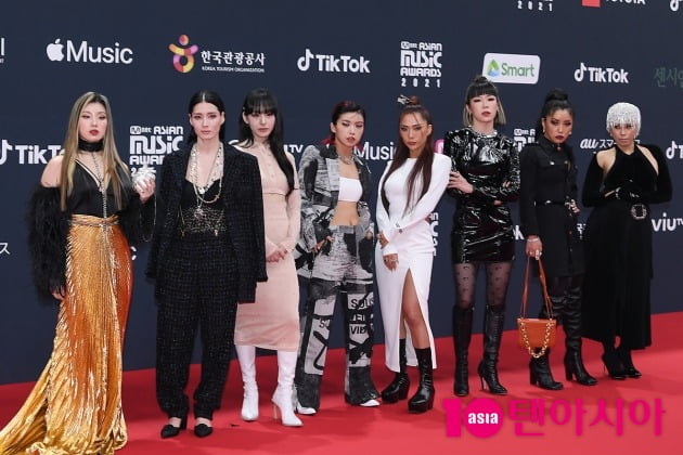 [TEN 포토] 스트릿우먼파이터 '압도적인 아우라'