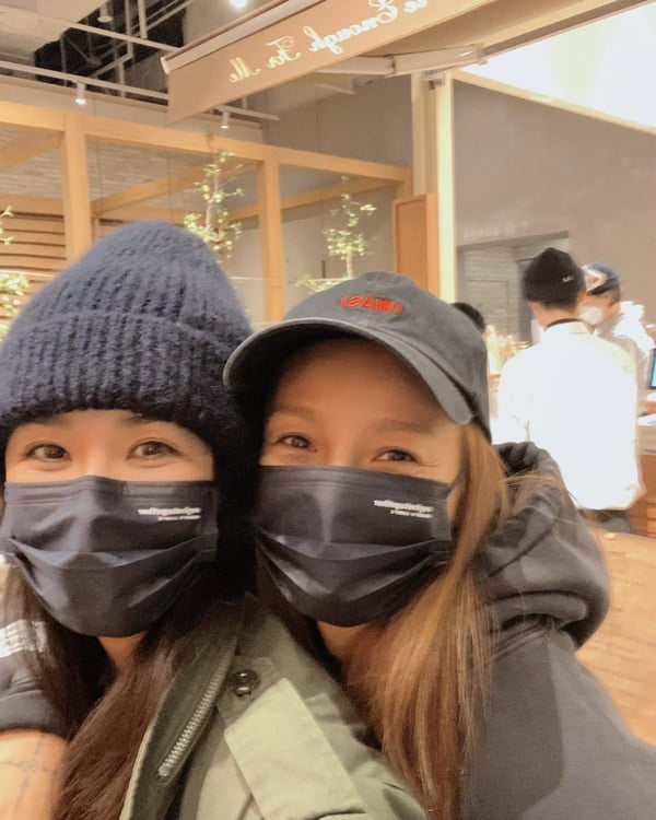 엄정화, 이효리 /사진=엄정화 인스타그램