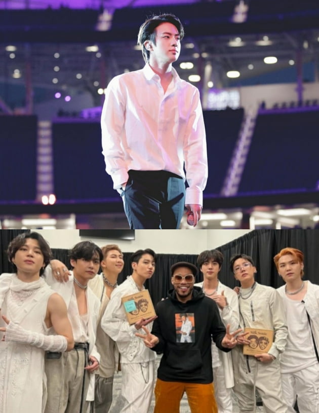 방탄소년단 진, 크리스 마틴·앤더슨 팩 등 스타들이 반한 이유는?
