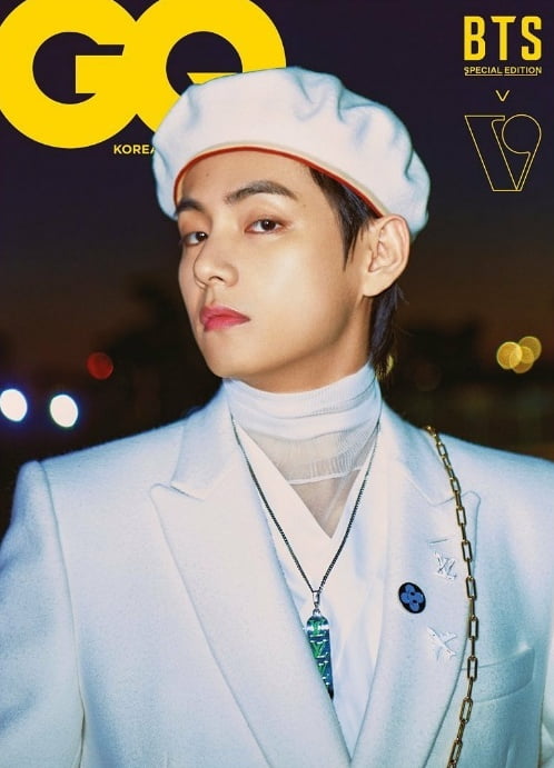 방탄소년단 뷔, 표지모델 GQ 매거진에서도 빛난 "품절킹" 면모