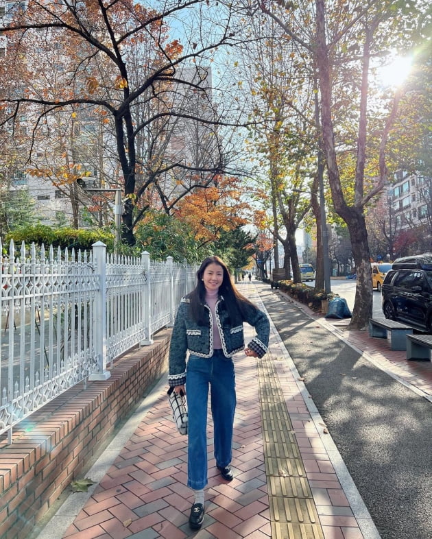 '외식사업가♥' 이시영, 걸어다니는 명품…C사룩으로 발랄+러블리 매력 [TEN★]