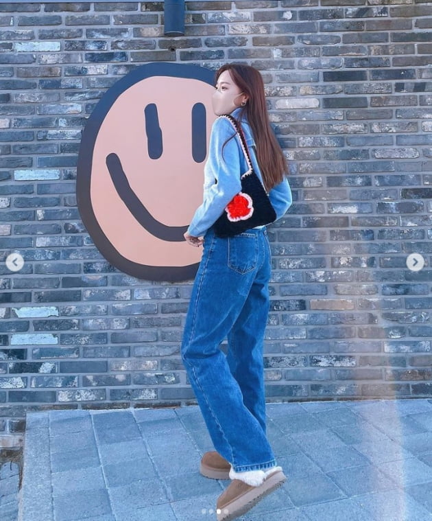 '박성광♥' 이솔이, 겨울햇살에 더해진 이쁨...행복한 미소[TEN★]