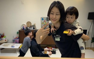 'S전자 엔지니어♥' 이현이, 톱모델도 육아 앞에선 별 수 없어 "퇴근 후 일과" [TEN★]