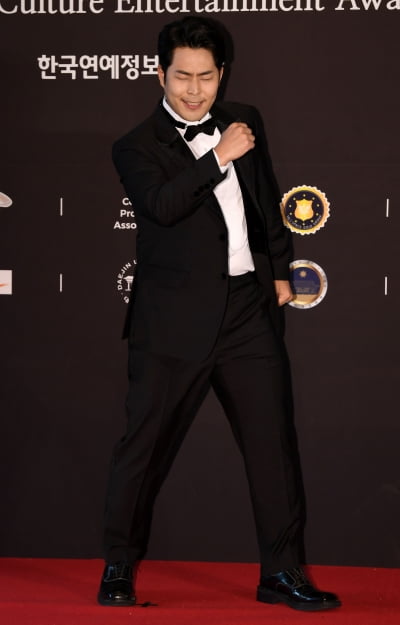 [TEN 포토] 김해준 '기분 좋아'