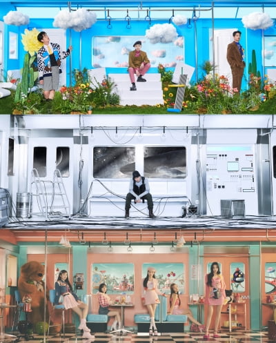 레드벨벳·엑소 카이·샤이니 뭉쳤다, 감각적 비주얼의 'SMCU EXPRESS'