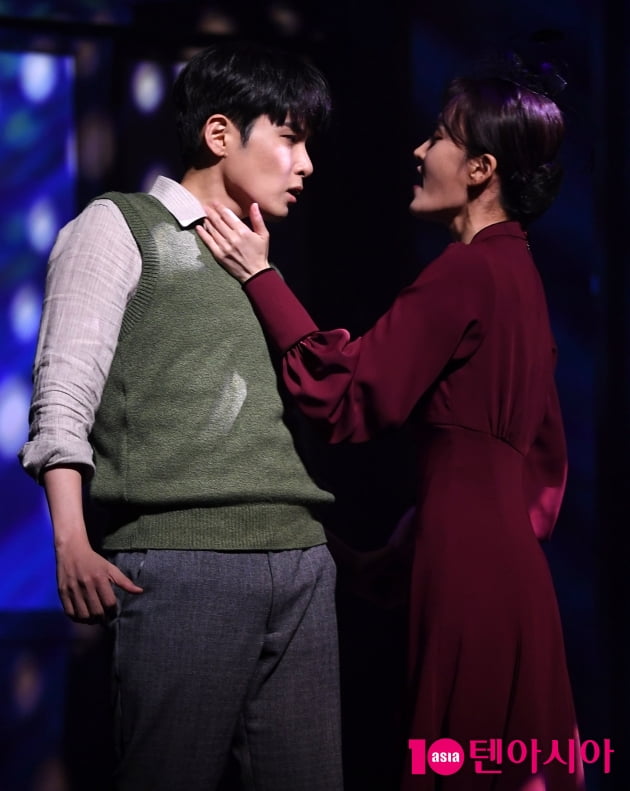 [TEN 포토] 려욱-강혜인, 환상적인 티키타카