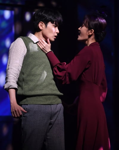 [TEN 포토] 려욱-강혜인, 환상적인 티키타카