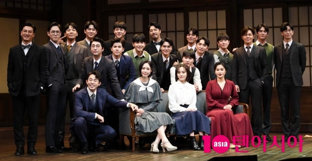 [TEN 포토] 네 번째 시즌 뮤지컬 '팬레터' 주역들