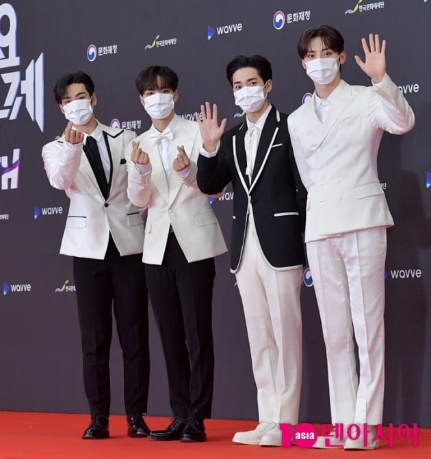 [TEN 포토] 뉴이스트 '가요대축제 왔어요'