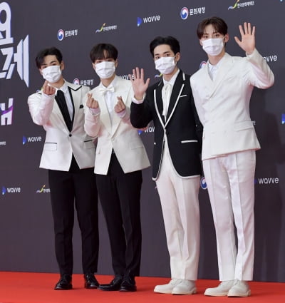 [TEN 포토] 뉴이스트 '가요대축제 왔어요'