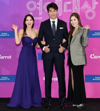 [TEN 포토] '골때녀' 에바-최진철-채리나 '화려한 FC 탑걸'
