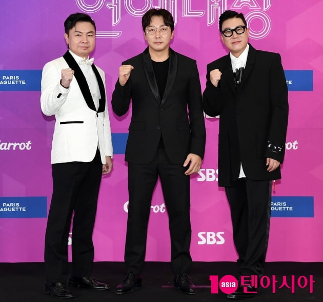 [TEN 포토] 임원희-탁재훈-이상민 '돌싱포맨 파이팅!'