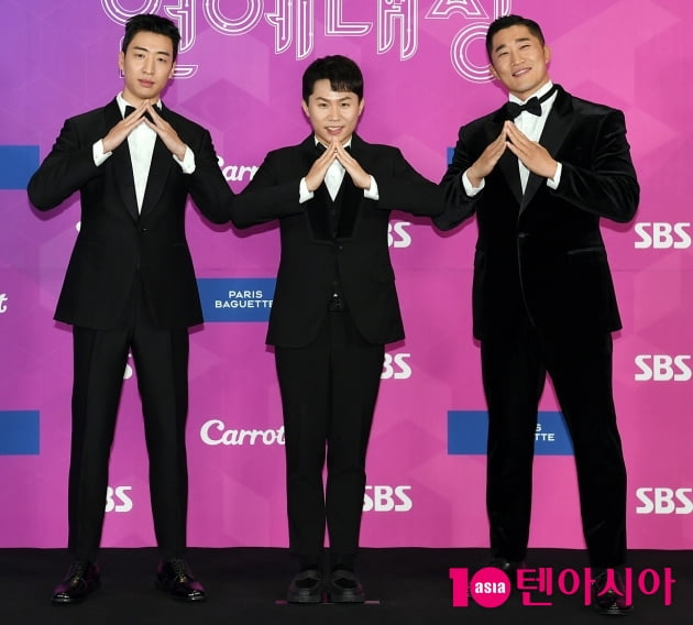 [TEN 포토] 유수빈-양세형-김동현 '집사부일체가 왔어요'