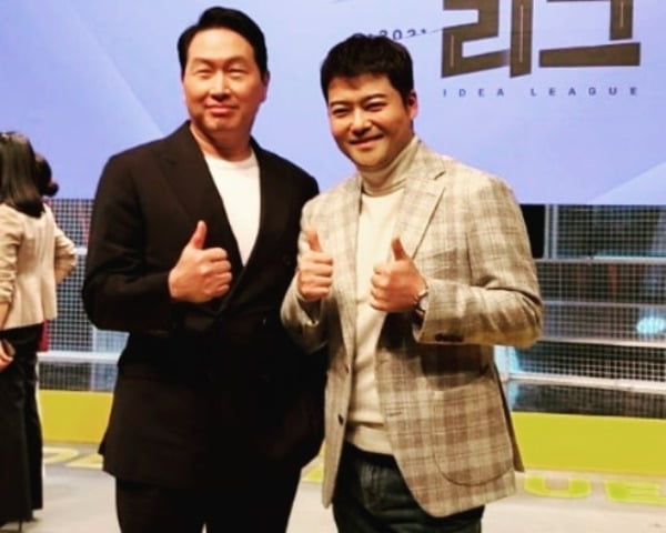 전현무, 최태원 회장 /사진=전현무 인스타그램