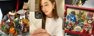 '이병헌♥' 이민정, 크리스마스 선물 클라스가 남달라[TEN★]