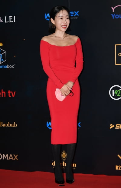 [TEN 포토] 아시아모델어워즈 참석한 김혜정 대표