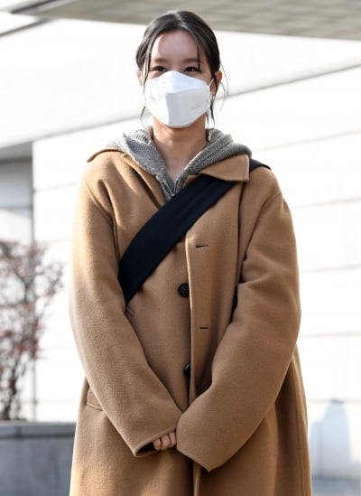 [TEN 포토] 혜리 '편안한 출근길 패션'