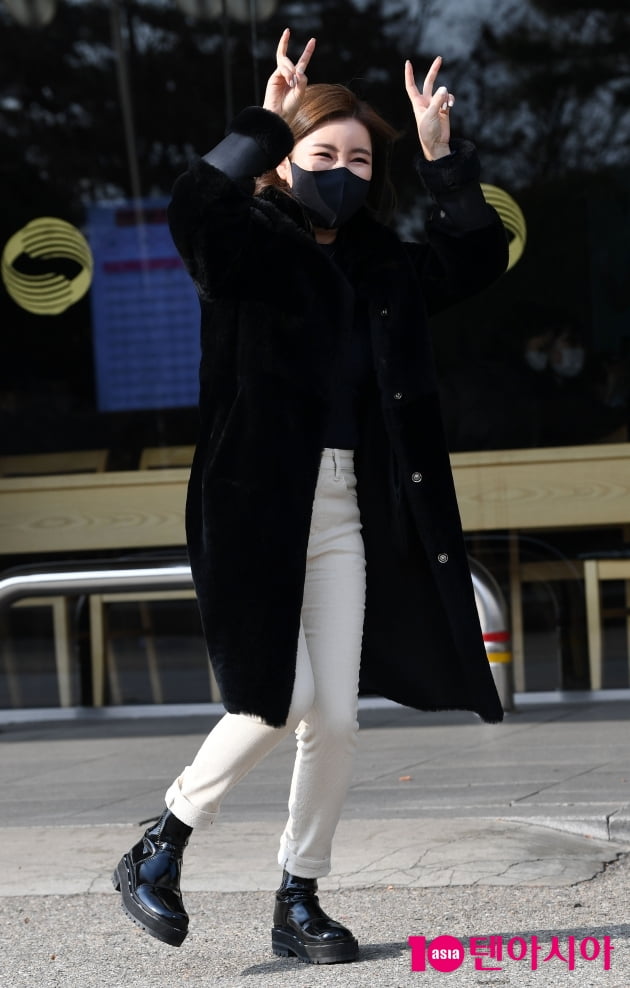 [TEN 포토] 송가인 '꽃사슴 루돌프'